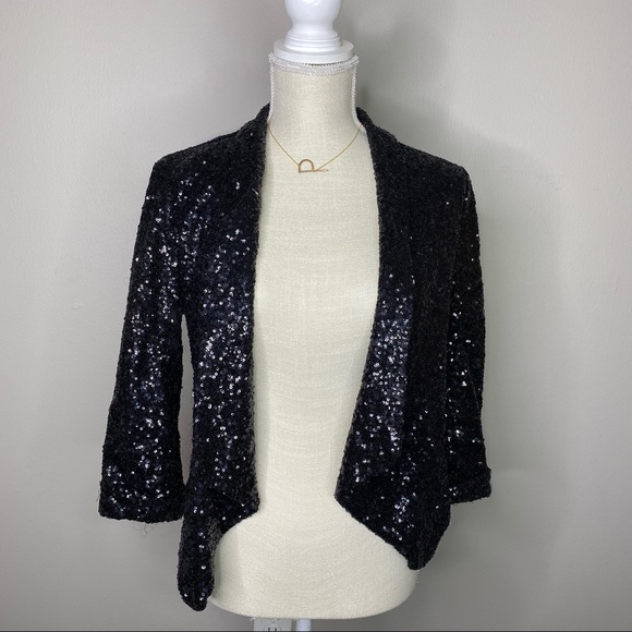 gianni bini sequin blazer